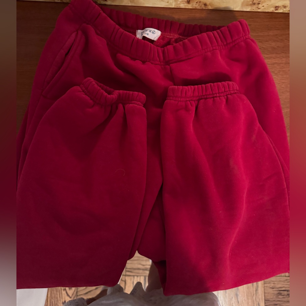 Parke Red Sweatpants